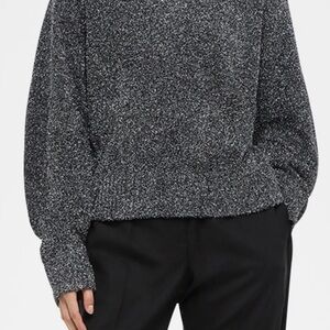 Helmut Lang Charcoal Crew Neck Sweater